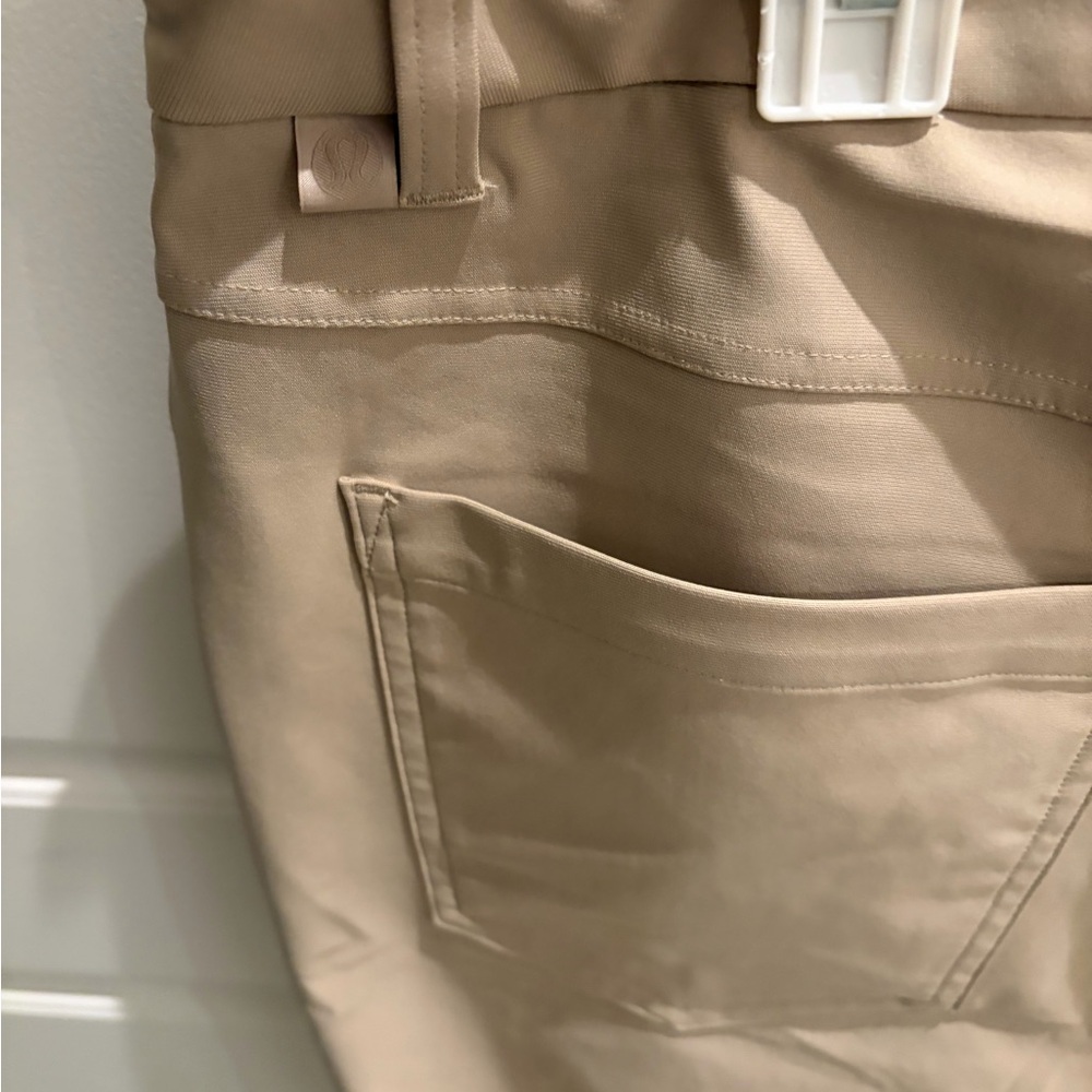 Men's Beige Chino Pants - Picture 4 of 7